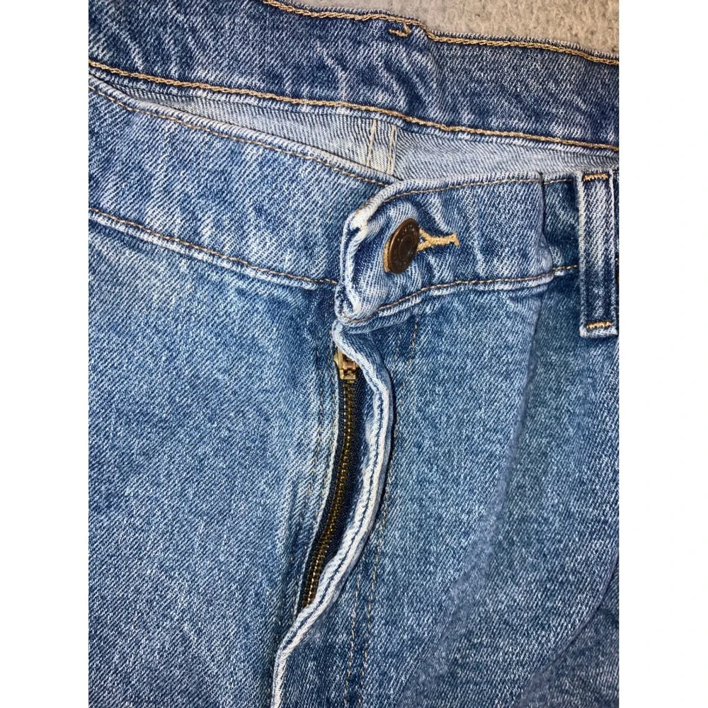 Wrangler Denim Shorts Men 40 Jorts Blue Medium‎ Wash Straight Baggy Skater y2k